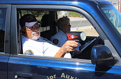 Volunteer writing ticket